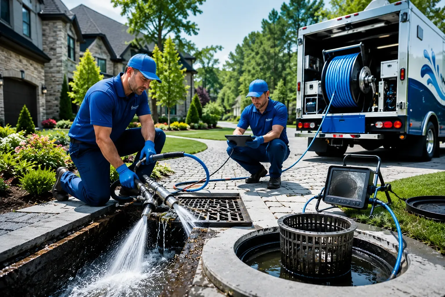 Local outdoor drain cleaning professionals in Glencoe, MN