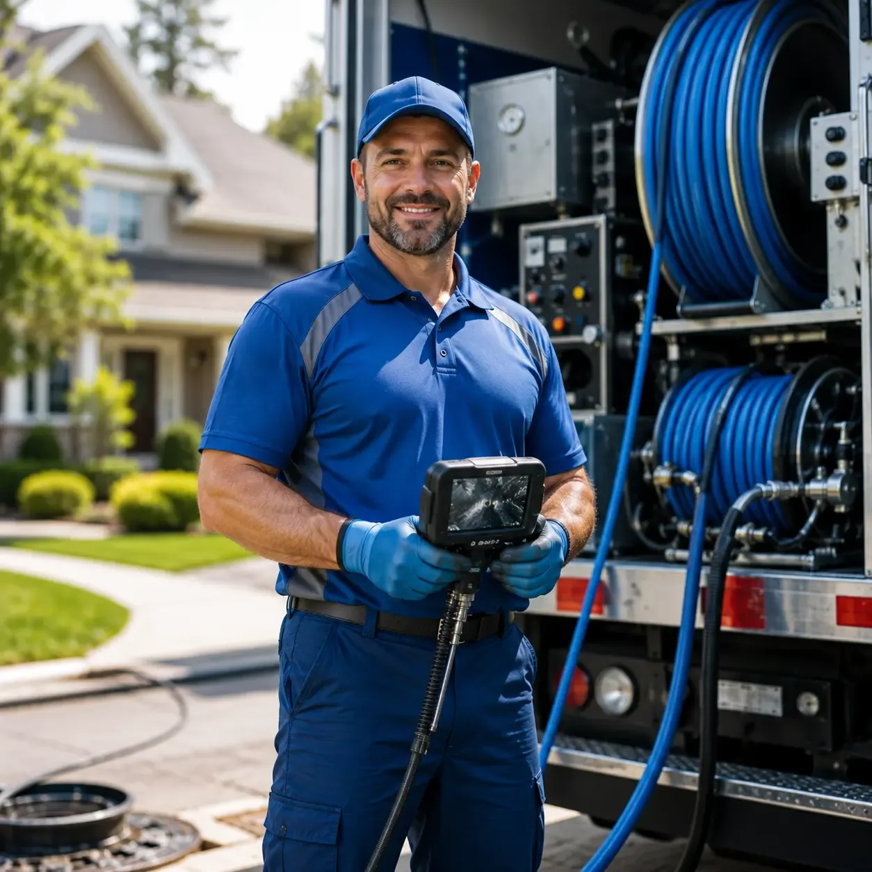 Local outdoor drain cleaning specialists in Glencoe, MN